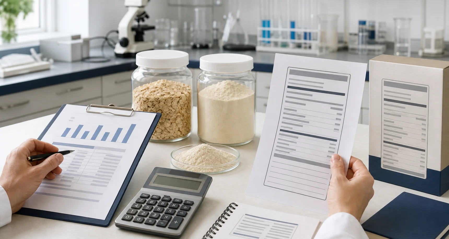 Nutrition and product information labeling