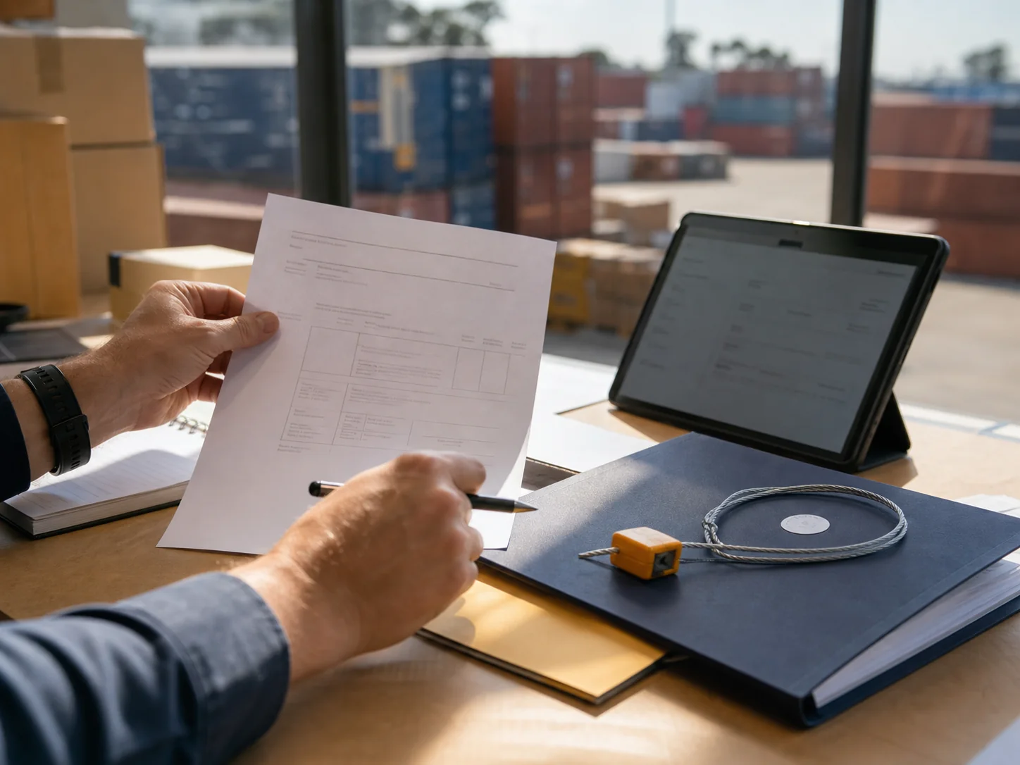 Export logistics and documentation