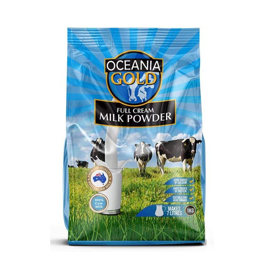 OCEANIA GOLD Full Cream Milk Powder 1kg retail pack
