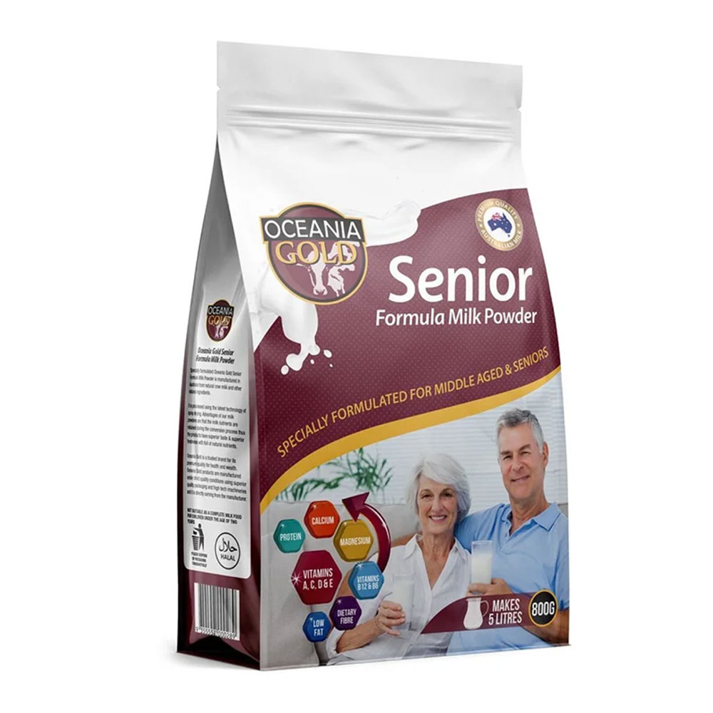 Oceania Gold Senior Formula Milk Powder – 800 g